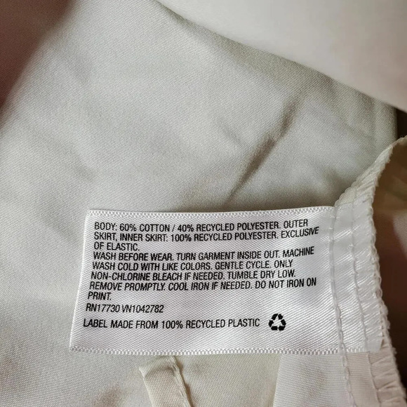 Cat & Jack "Joy" Toddler Girls Dress Tulle Skirt Cream and Gold Shimmer Size 2T - Picture 9 of 14